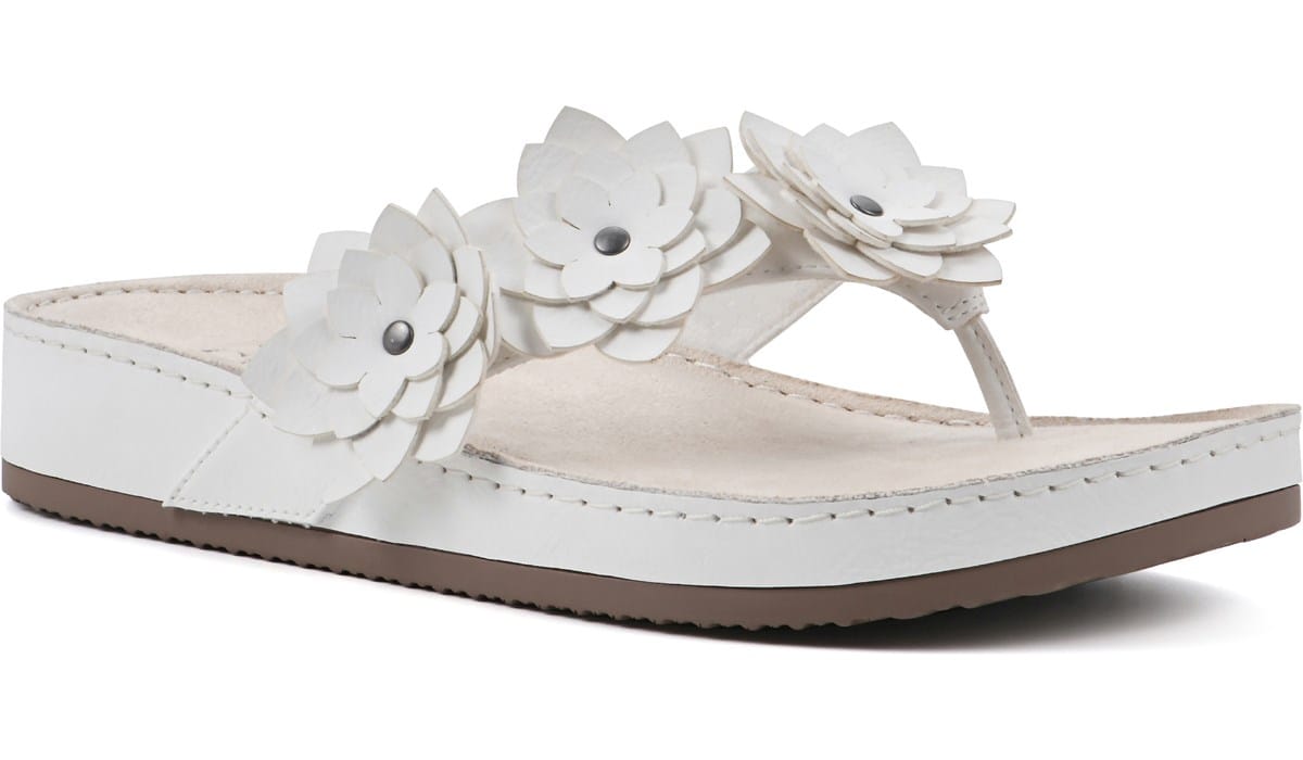 Cliffs by White Mountain Women's Hot Spot Flip Flop Sandal | Famous Footwear