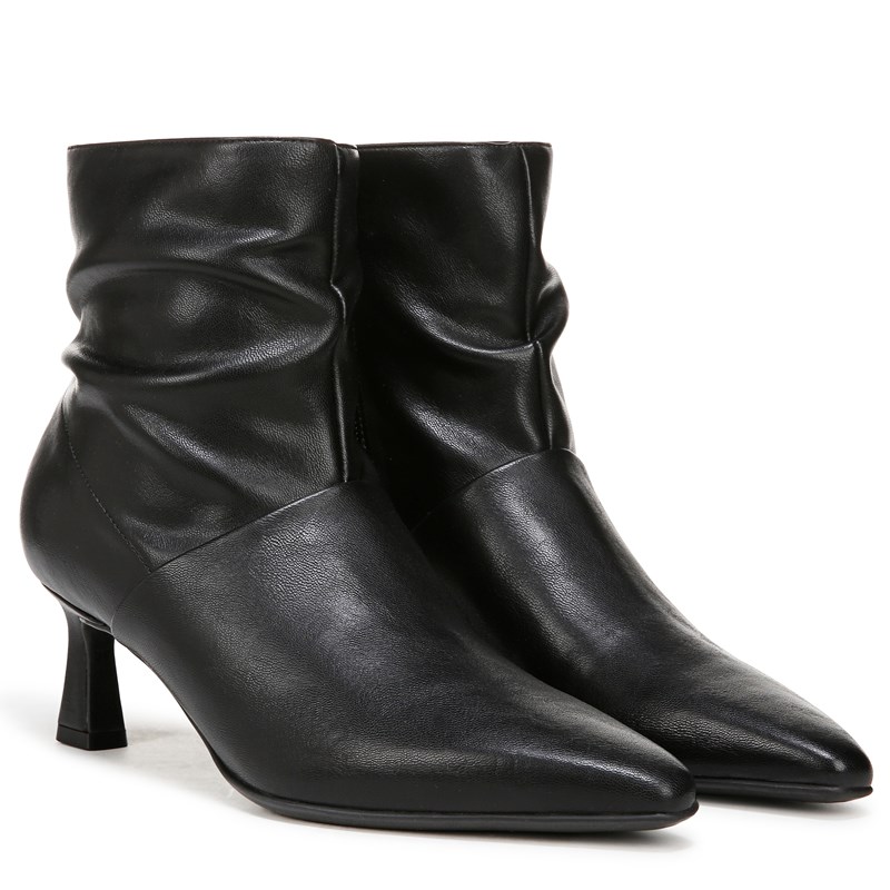 Naturalizer Women's Tribute Ankle Booties (Black Faux Leather) - Size 7.5 M