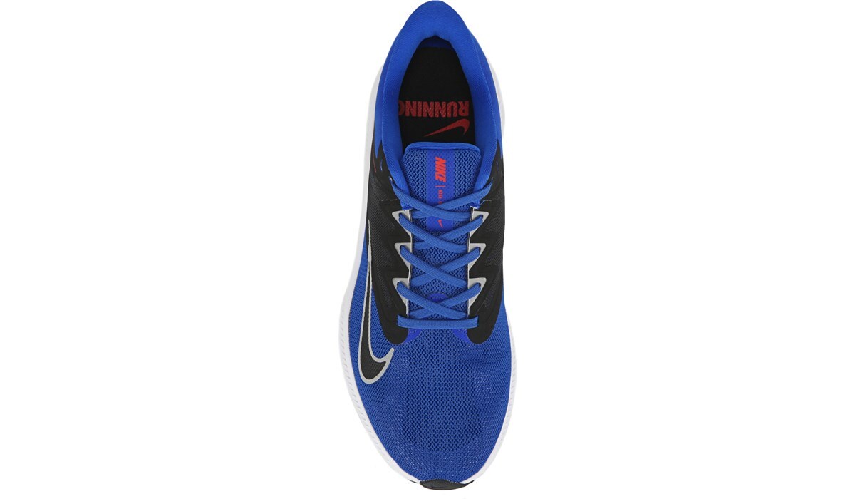 nike men blue quest running shoes