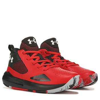 red and black under armour shoes