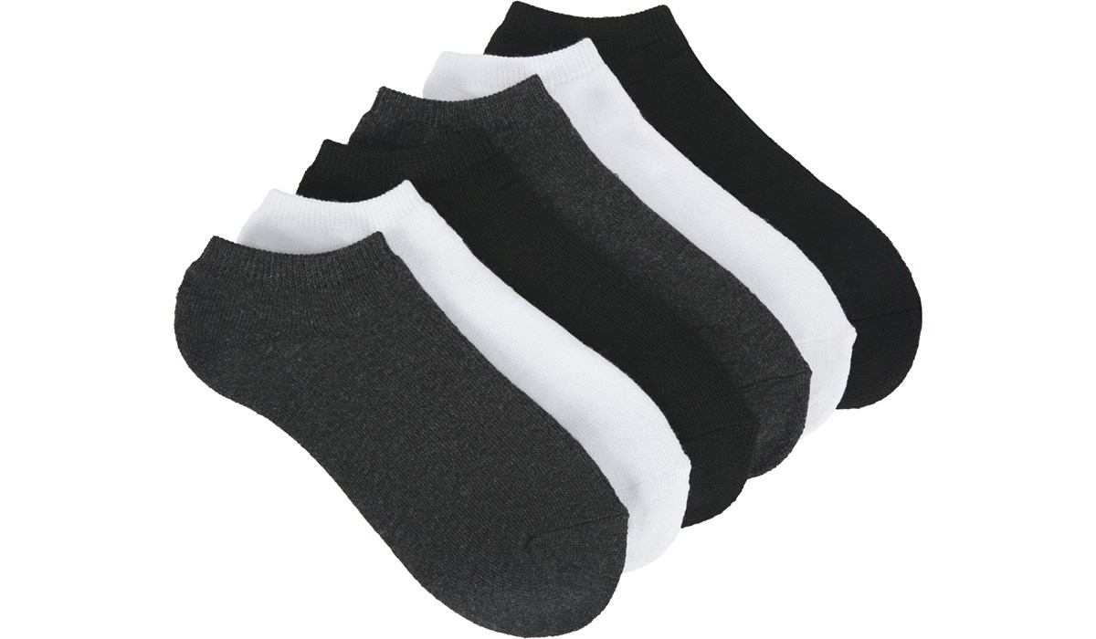 Men's 6 Pack Medium Performance No Show Socks - Pair