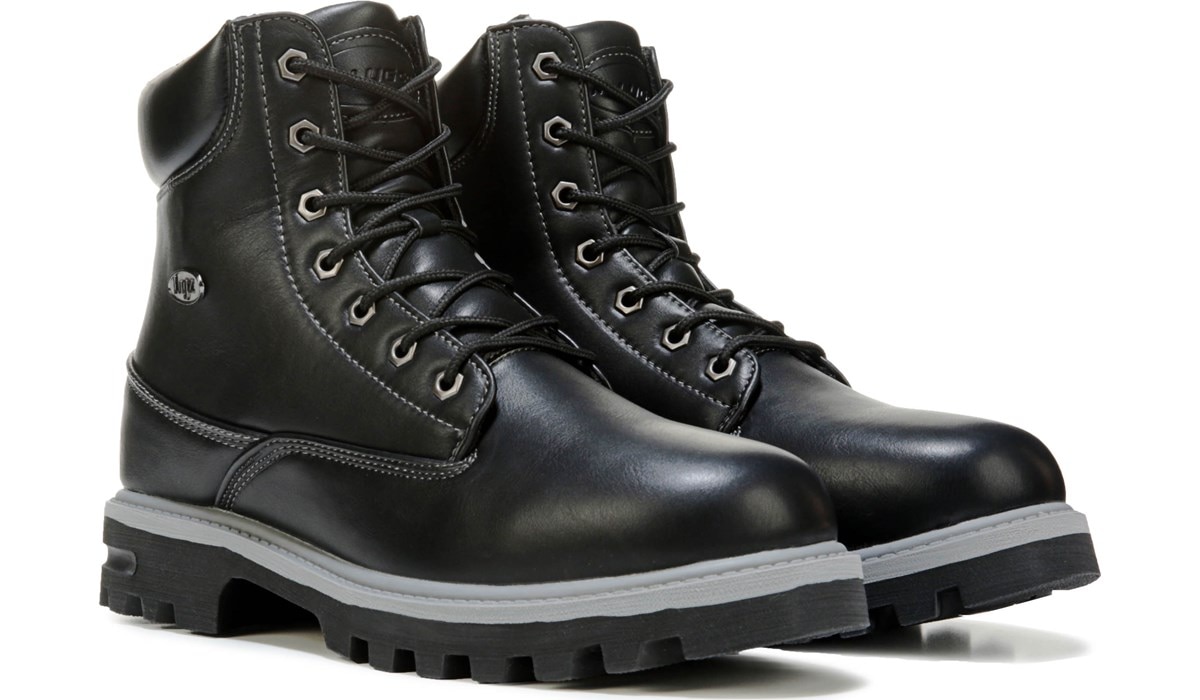 mens black lugz boots