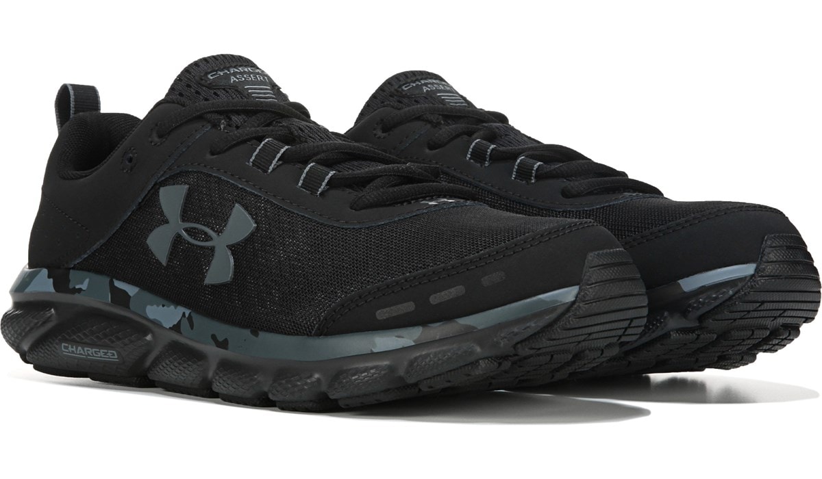 under armour camo tennis shoes