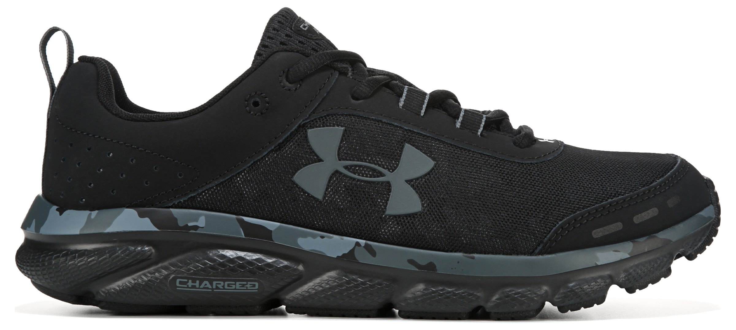 under armour men's charged assert 8 running shoes black