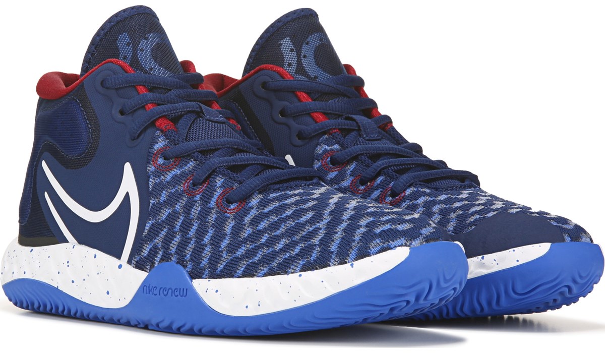 kd basketball shoes blue