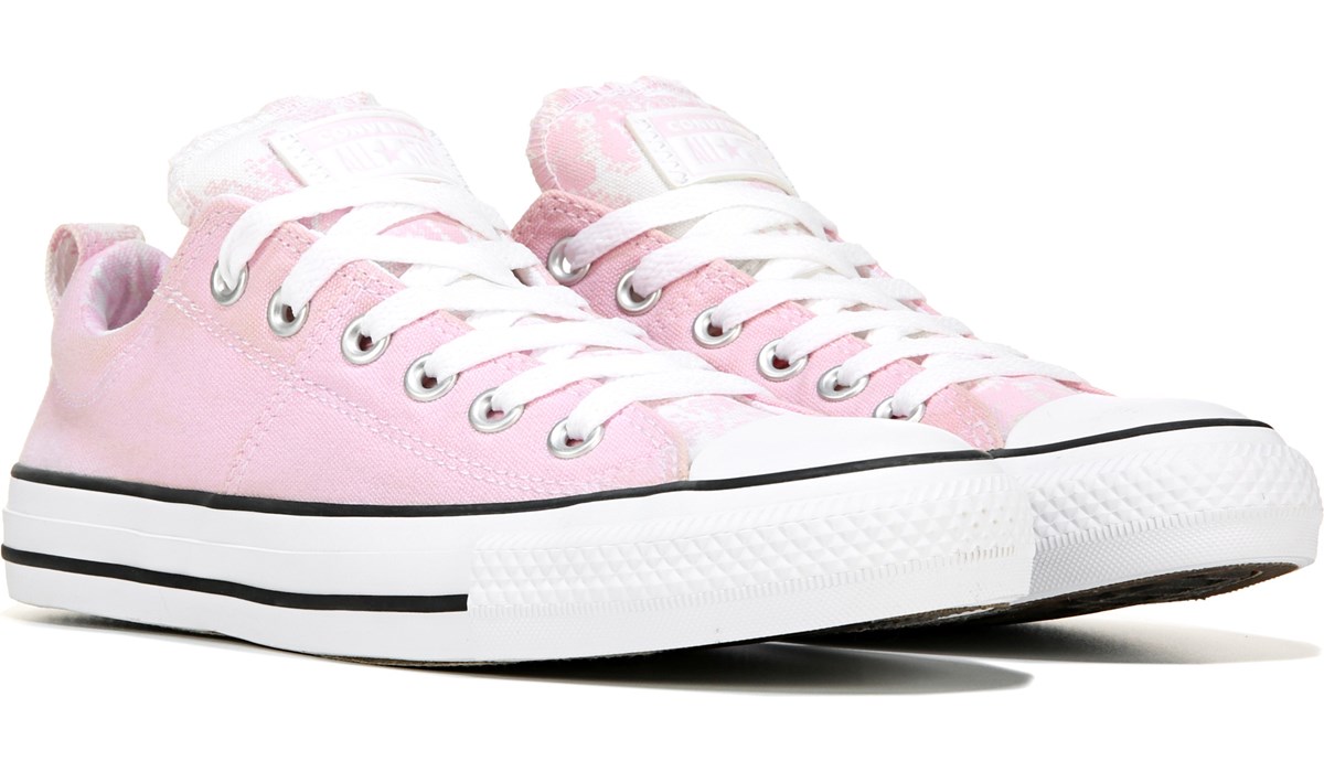 pink low cut converse