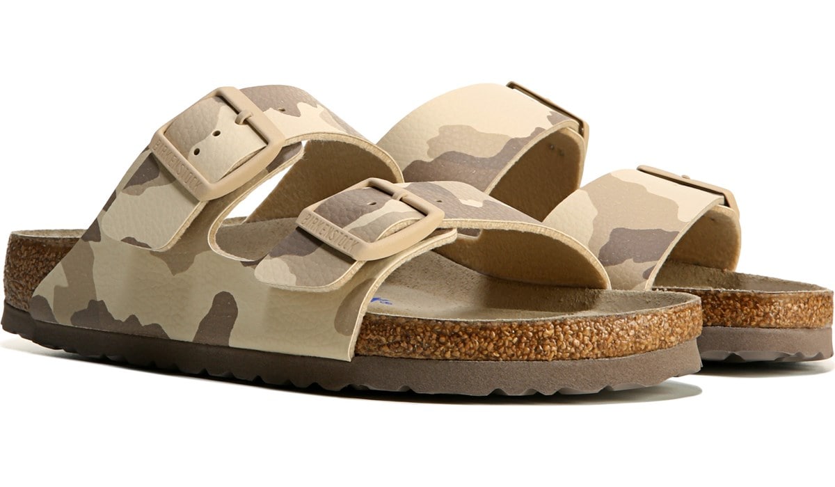 birkenstock arizona soft footbed green