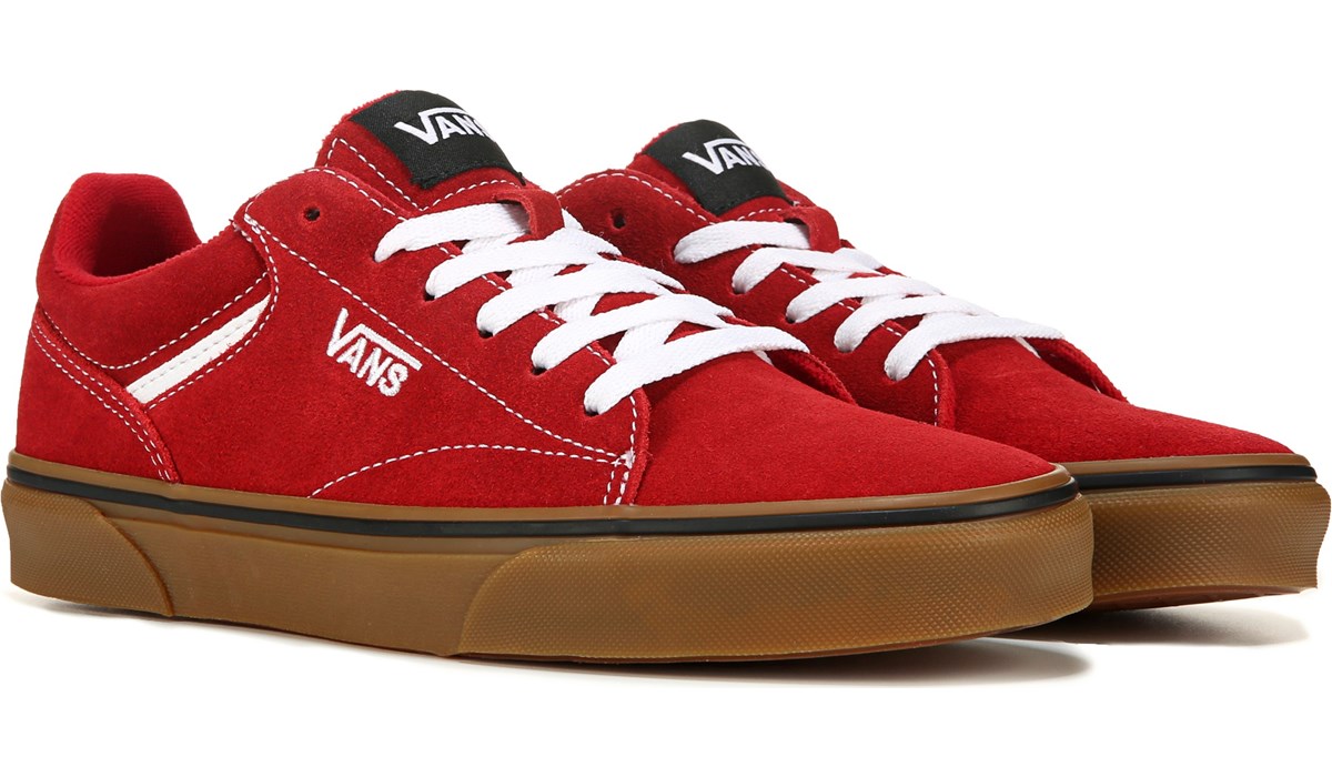 vans red sneakers