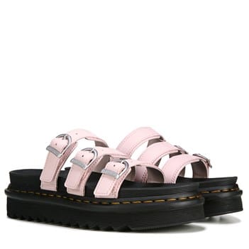 Dr. Martens Pink Blaire Slide Sandals