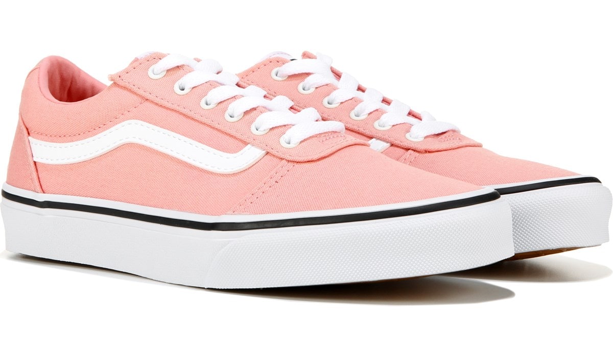 vans sneaker pink and white