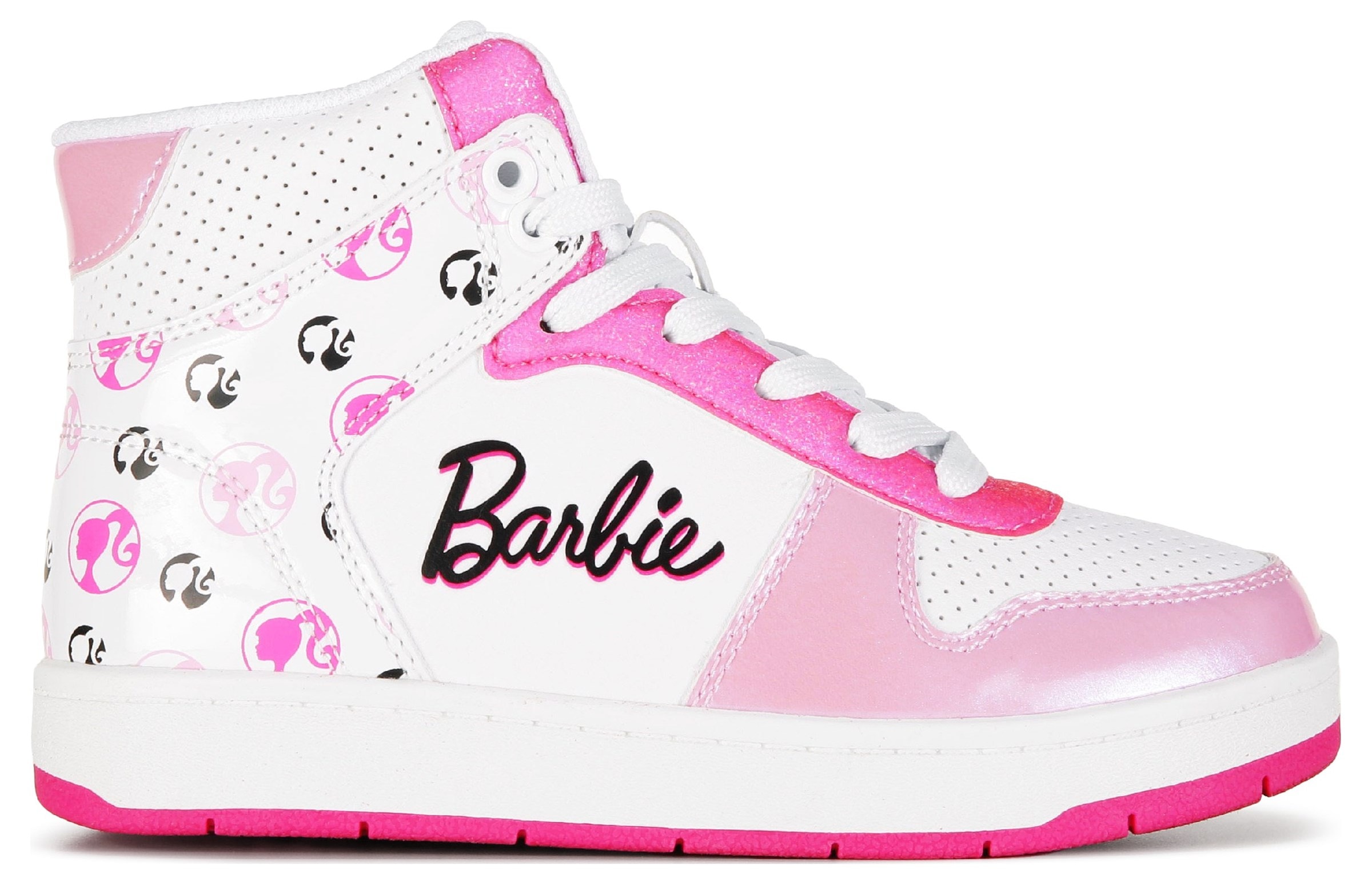 Barbie Kids Barbie High Top Sneaker Little Kid Famous Footwear