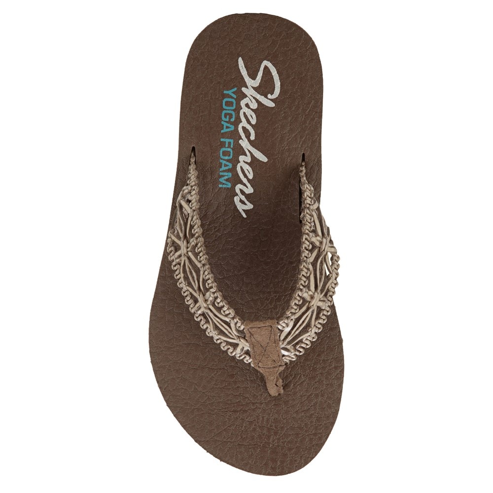 Skechers Women's Meditation Ocean Breeze Flip Flop Sandal