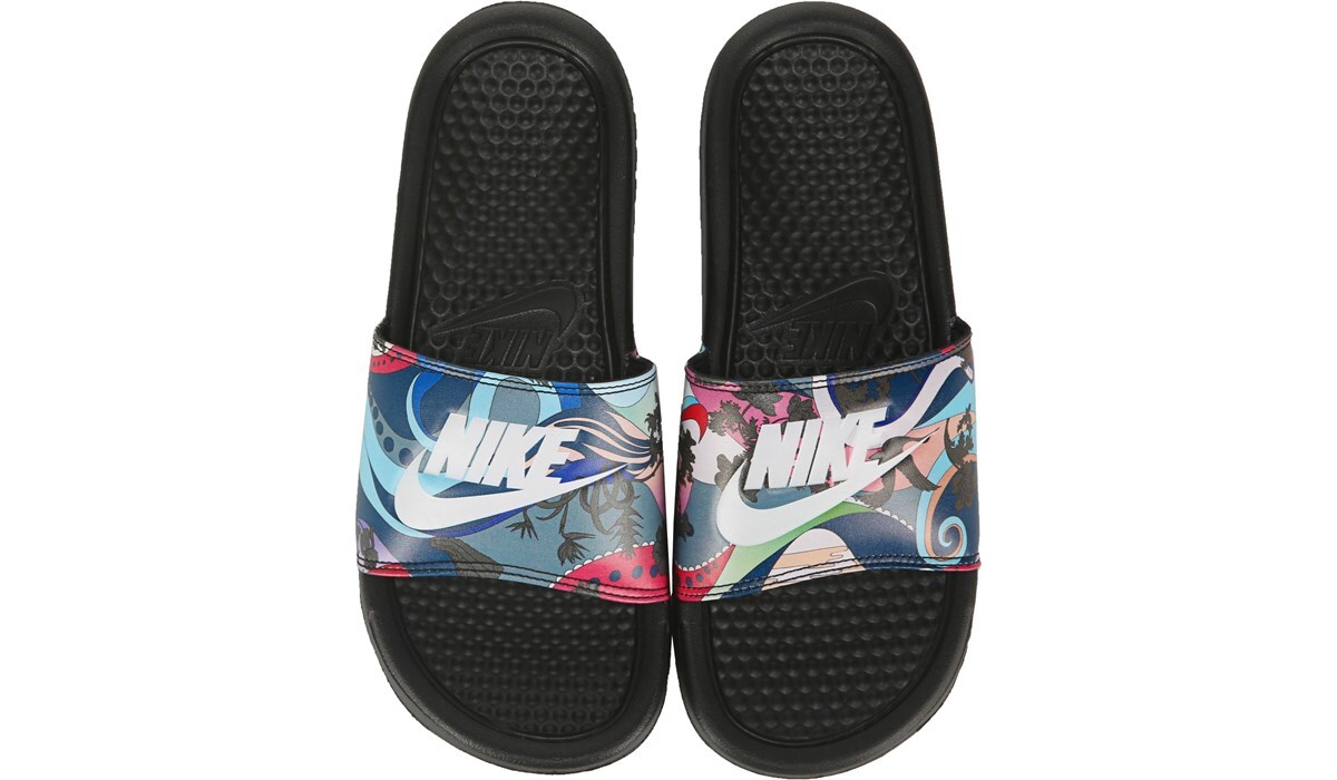nike slides benassi womens