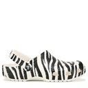 White/Zebra Print