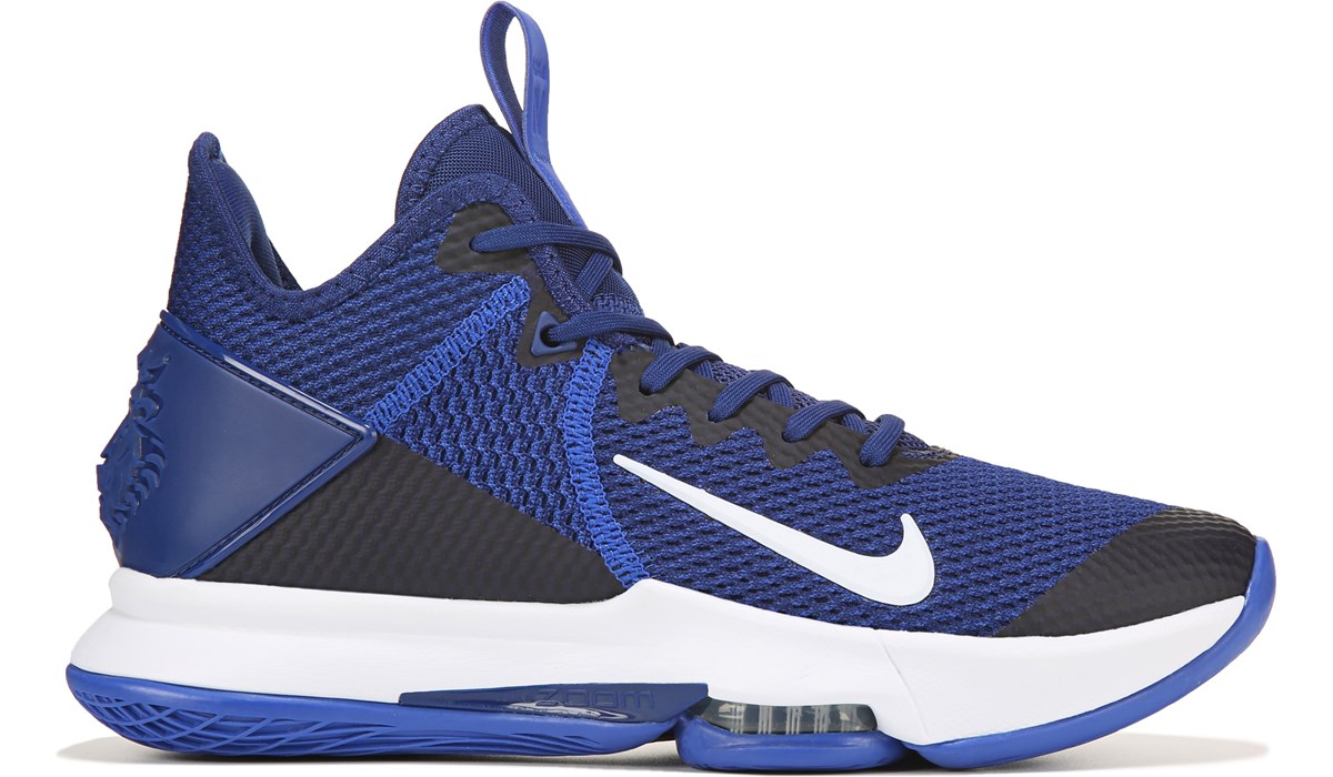 Nike Lebron Witness IV Basketball Shoe Blue, Sneakers and Athletic