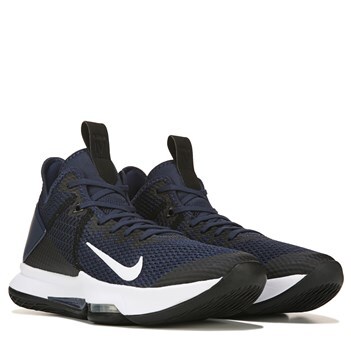 lebron shoes navy blue