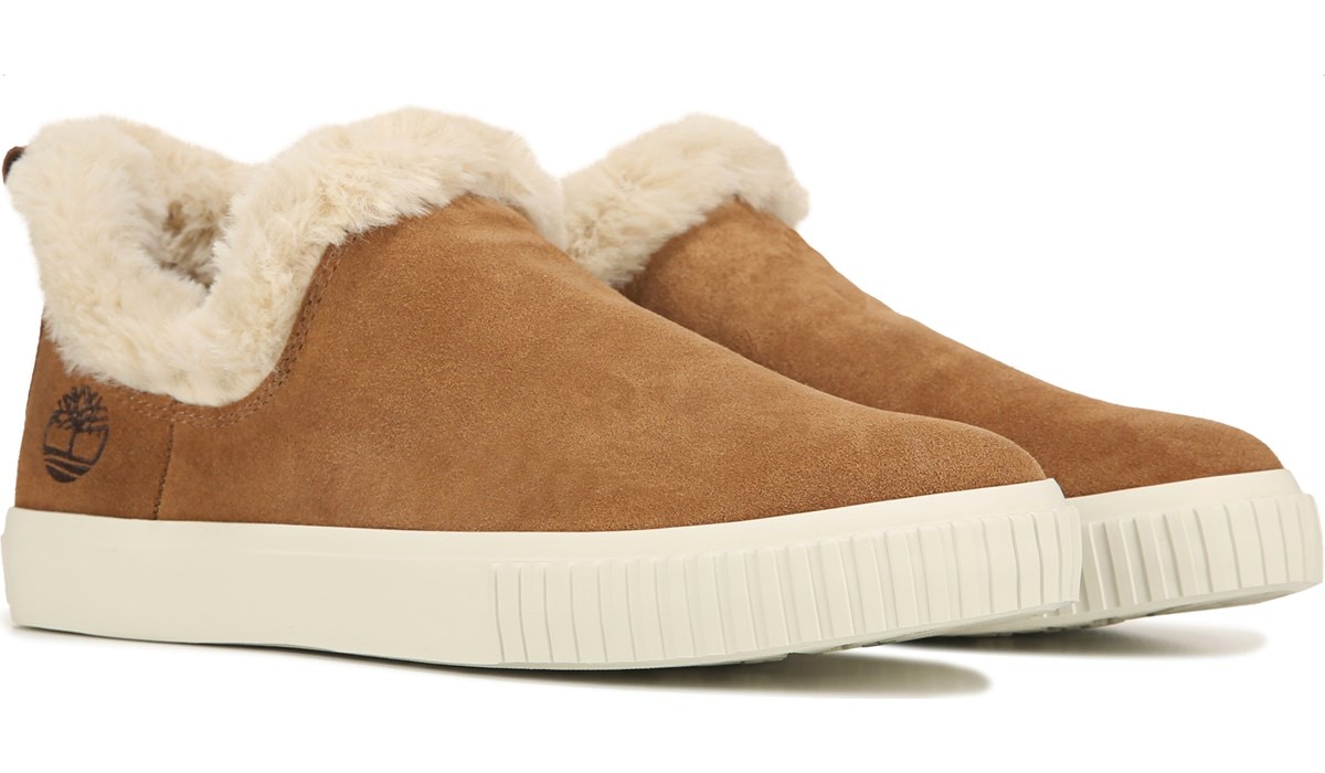 timberland slip on womens