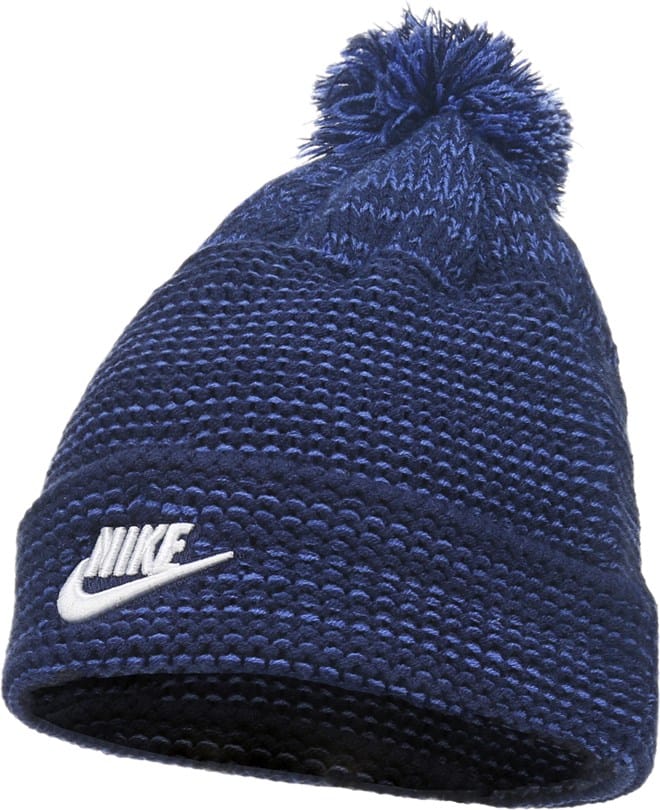 Nike Futura Pom Cuffed Beanie Knit Hat 
