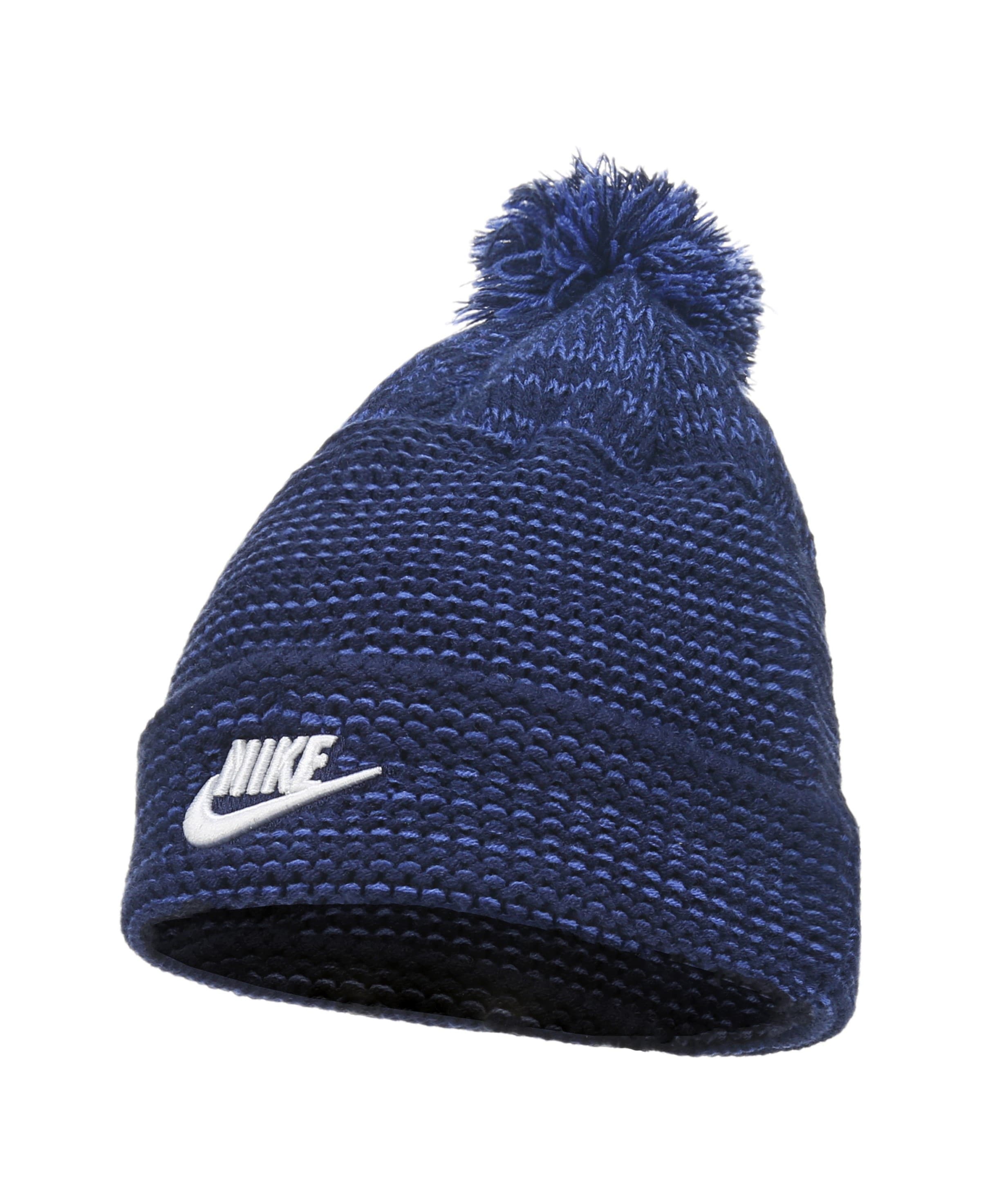mens nike pom beanie