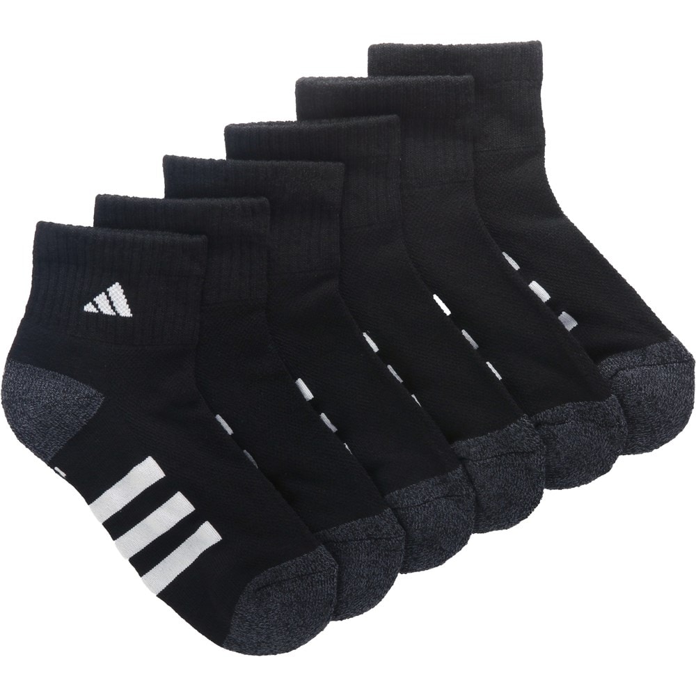 adidas Kids' Pack Youth Medium Cushioned Ankle Socks Famous