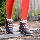 Women's So Cozy Waterproof Lace Up Bootie - LifeStyle
