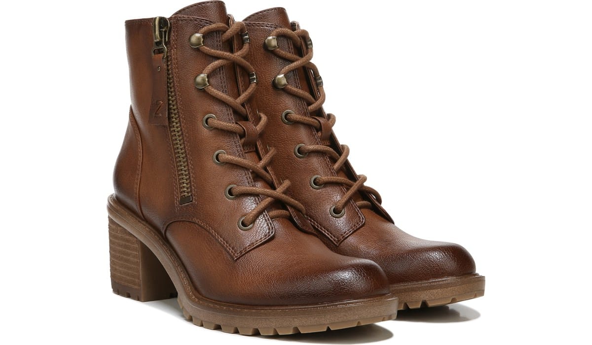 Zodiac Women's Gaige Lace Up Heel Boot | Famous Footwear