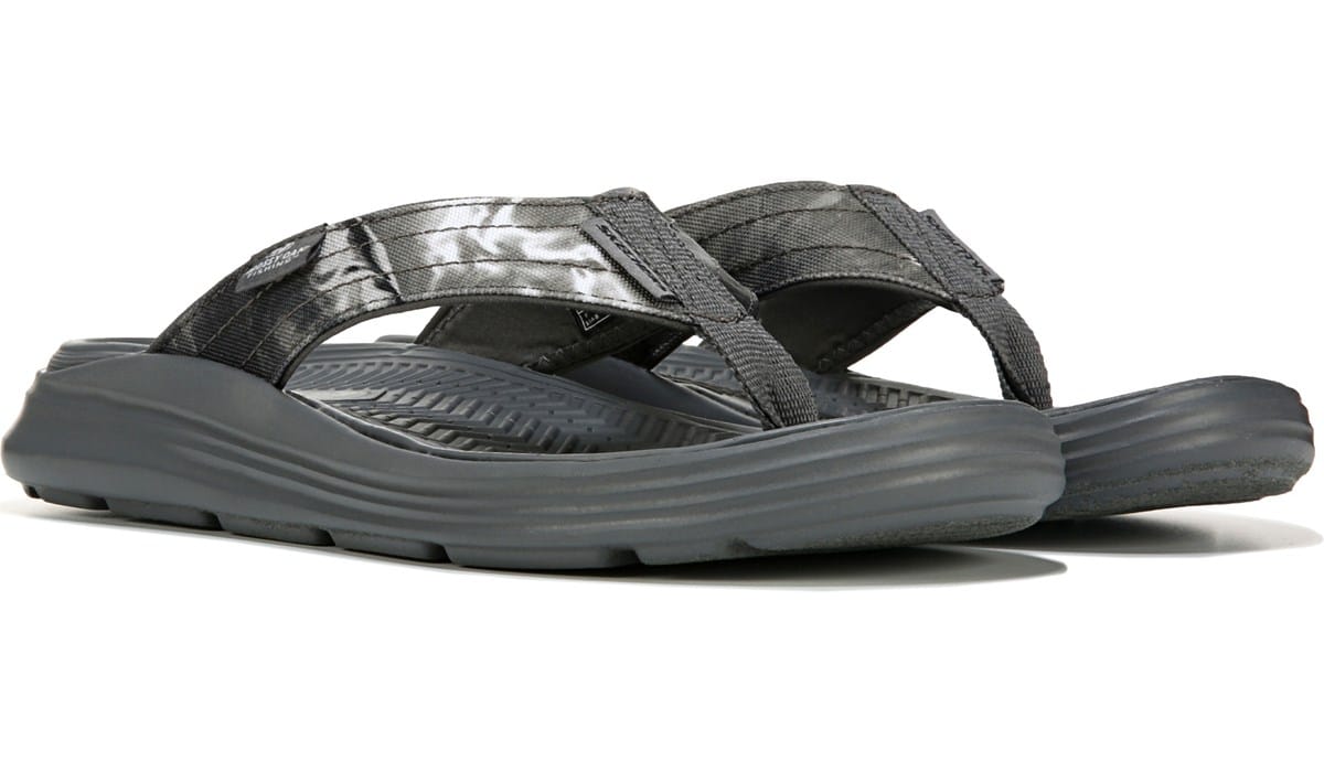famous footwear mens flip flops