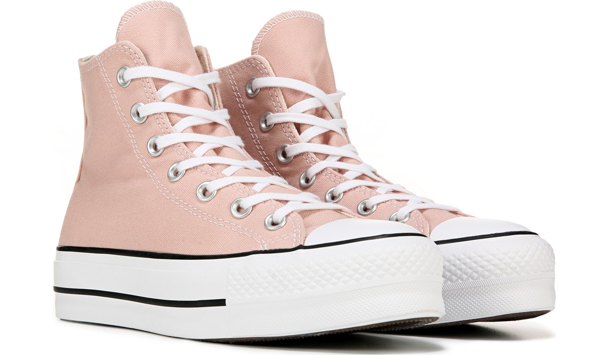 بهارات المعكرونة Converse Women's Chuck Taylor All Star Hi Lift Platform Sneaker ... بهارات المعكرونة