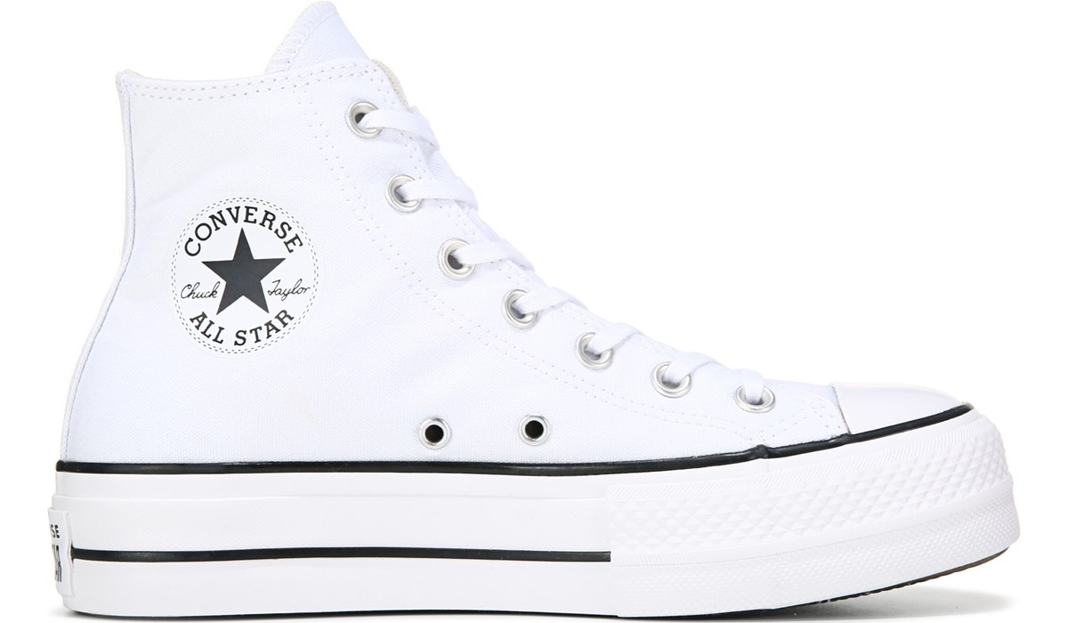 Converse Women's Chuck Taylor All Star Hi Lift Platform Sneaker White ...