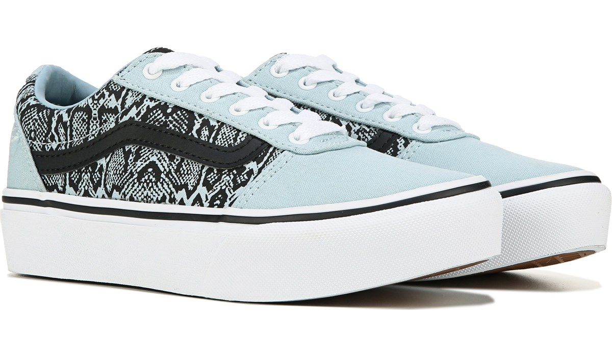 vans for girls pink and blue