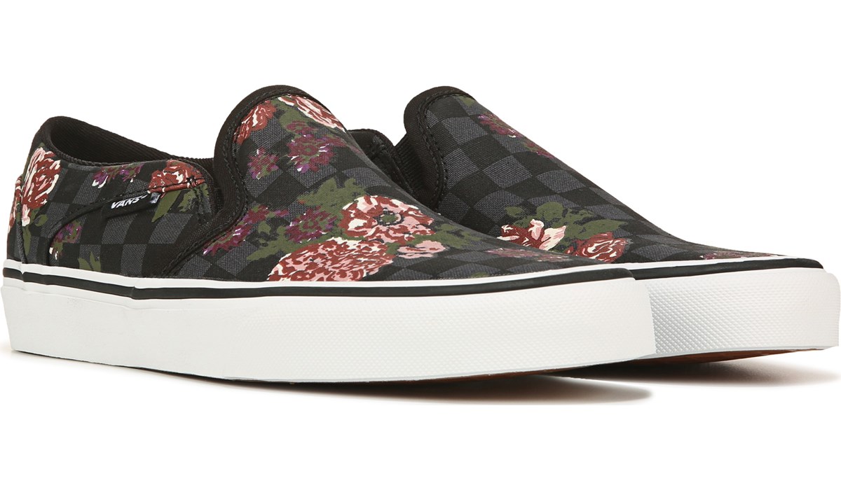 womens asher vans black