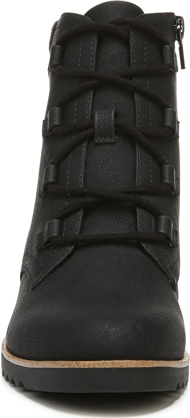 Medium/Wide Lace Up Wedge Bootie, Boots 