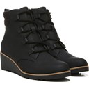 Women's Zone Medium/Wide Lace Up Wedge Bootie - Pair