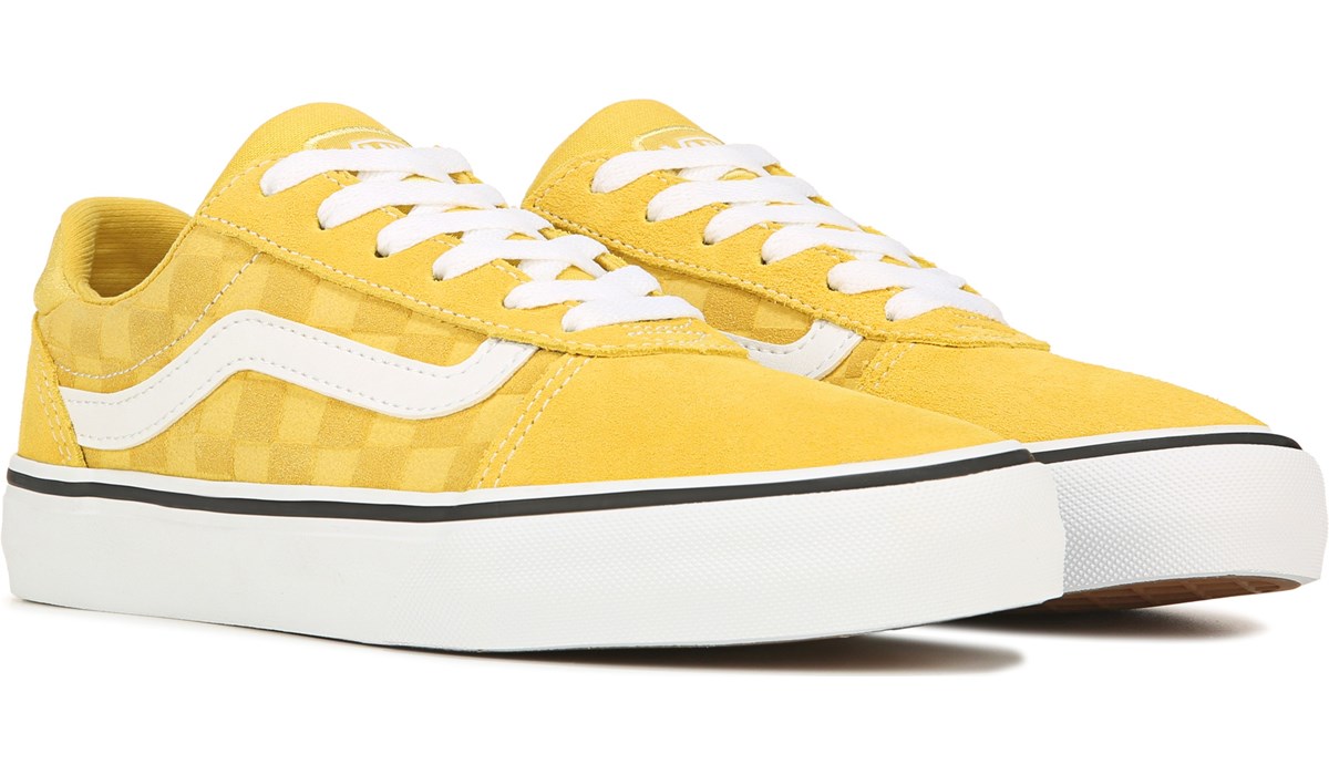 low top yellow vans