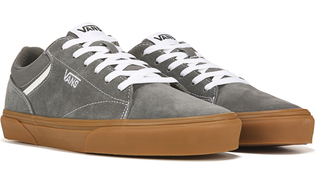 mens grey suede vans
