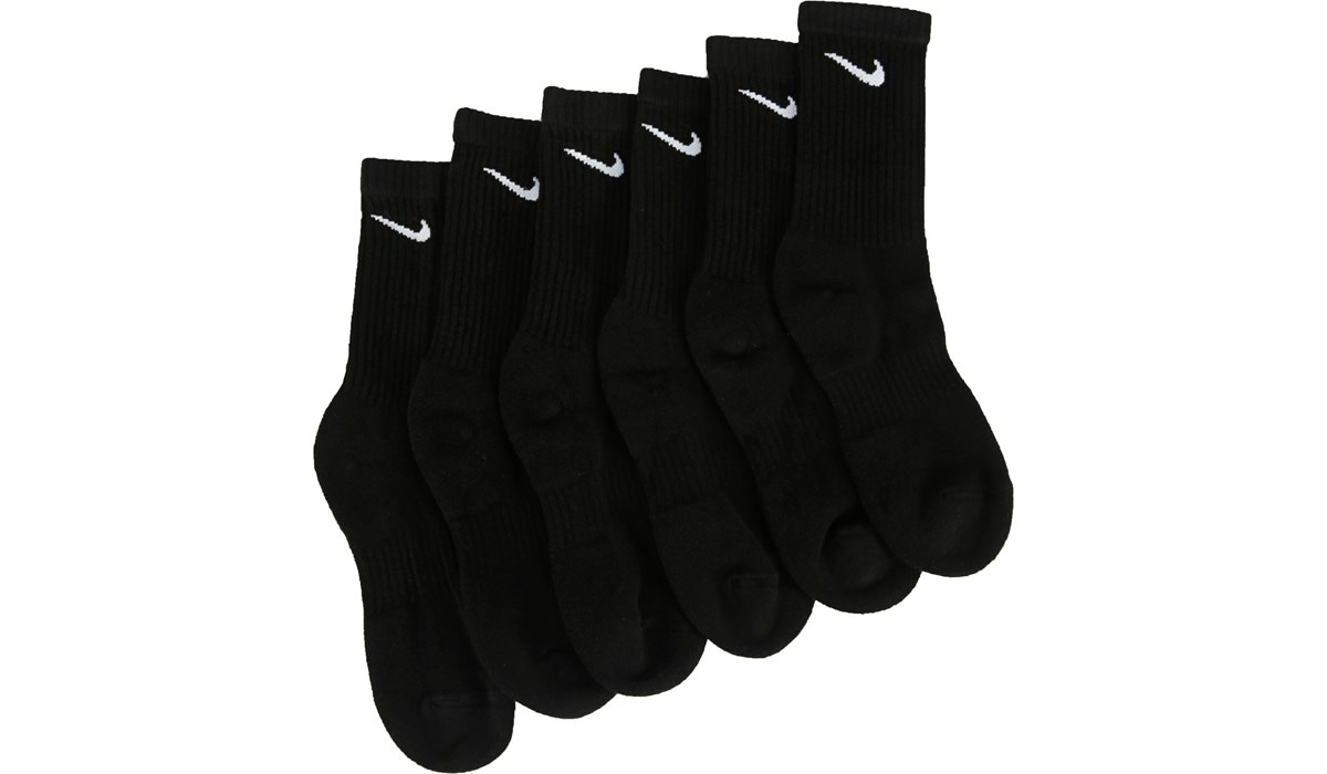 Vernietigen Sportman pindas Nike Kids' 6 Pack Medium Everyday Cushioned Crew Socks | Famous Footwear