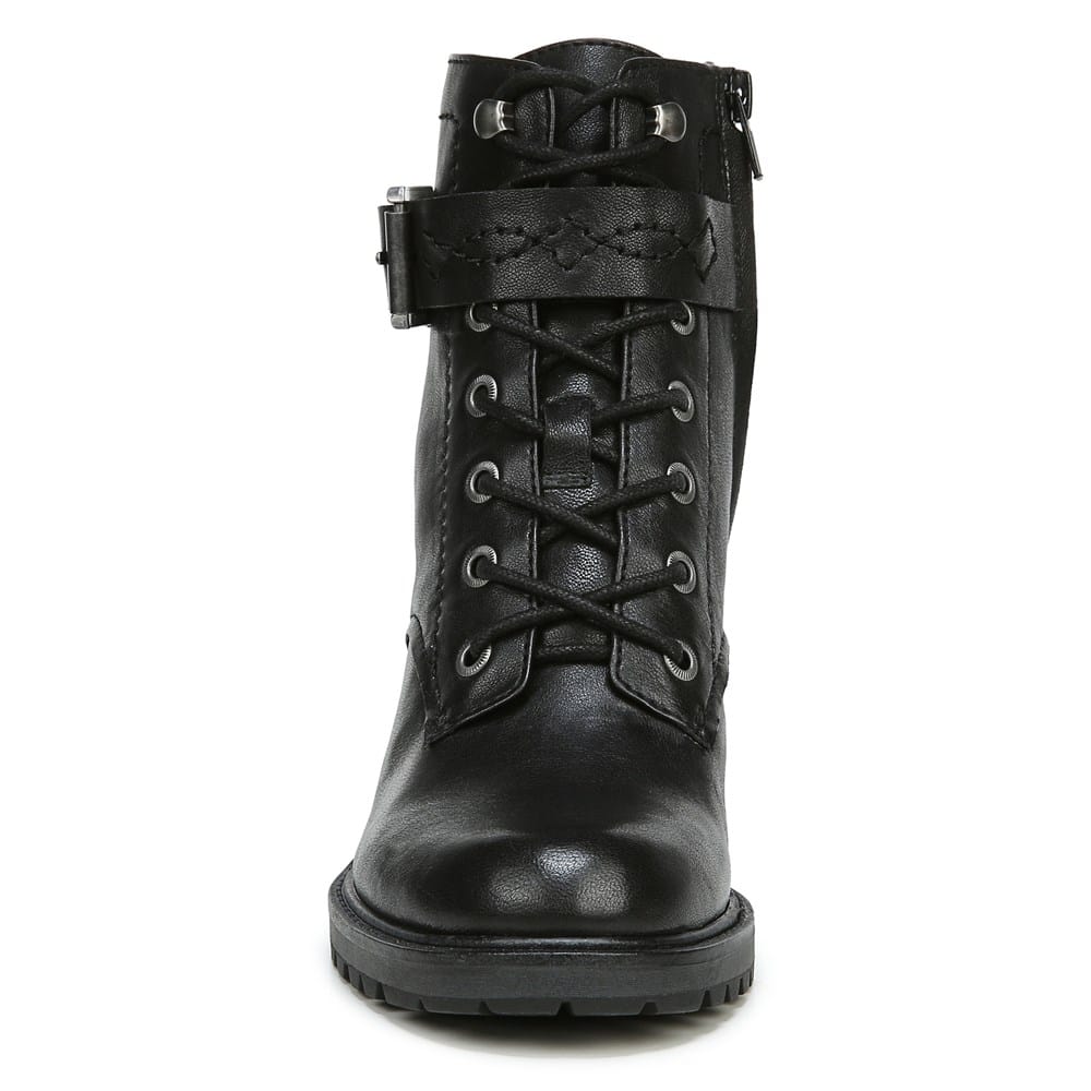 Gemma Lace Up Block Heel Boot 