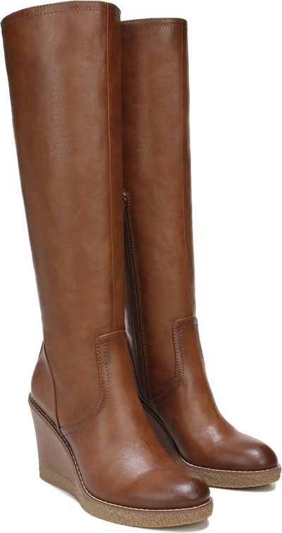 Women's Iggy Tall Shaft Leather Wedge Boot