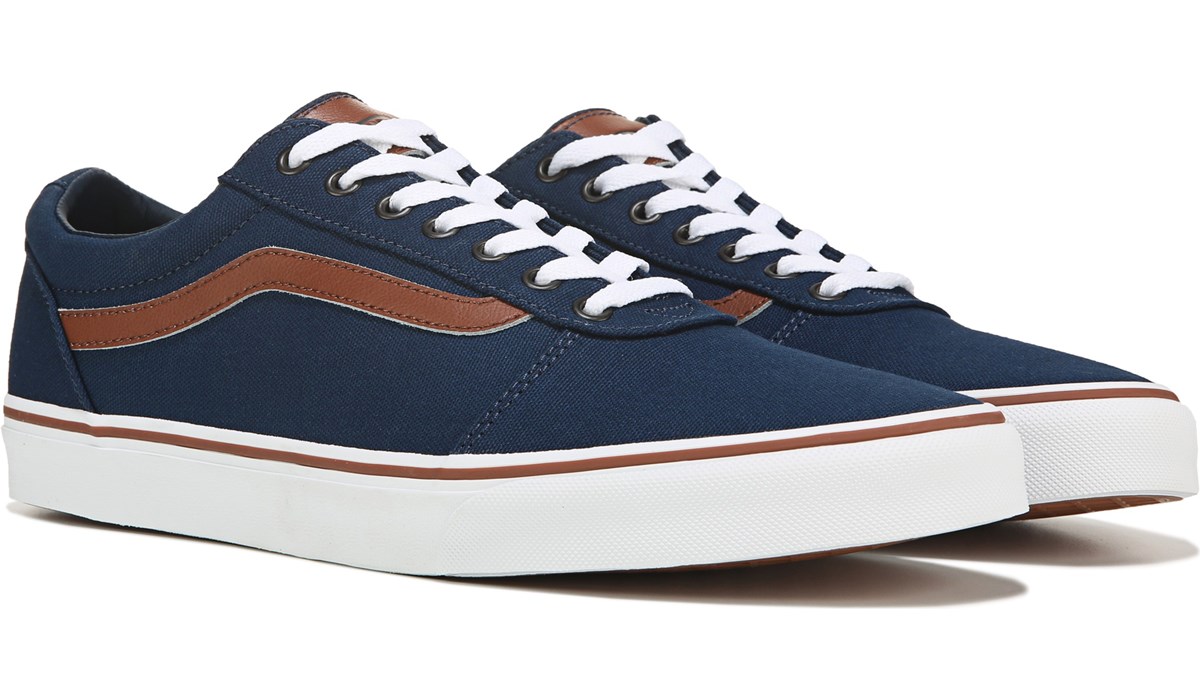 blue vans low top