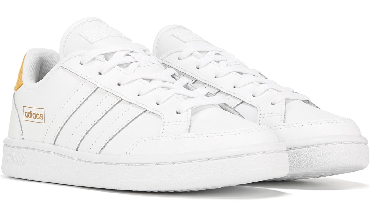 adidas grand court white womens