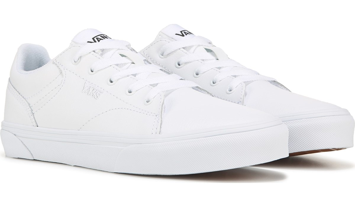 white tennis shoes vans