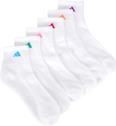 Women's 6 Pack Athletic Cushioned Ankle Socks