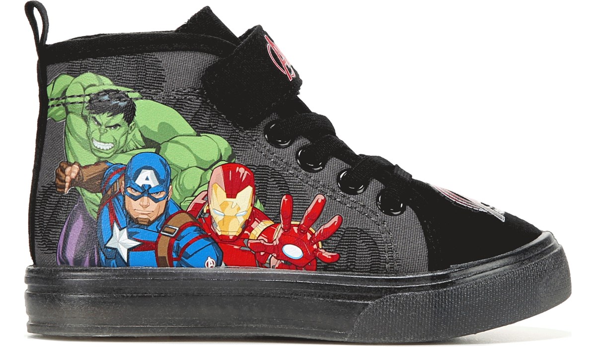 kids shoes Avengers │Boys high top athletic shoe 