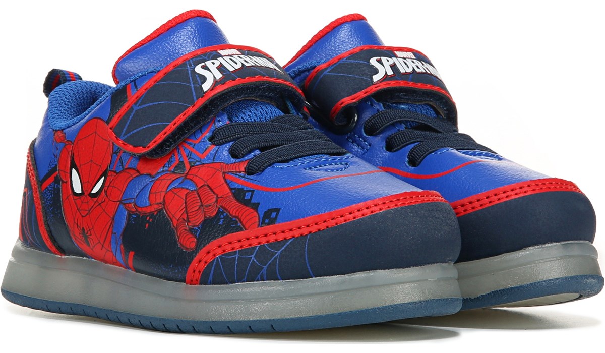 Boys trainers Spiderman outdoor sport casual trainers white 