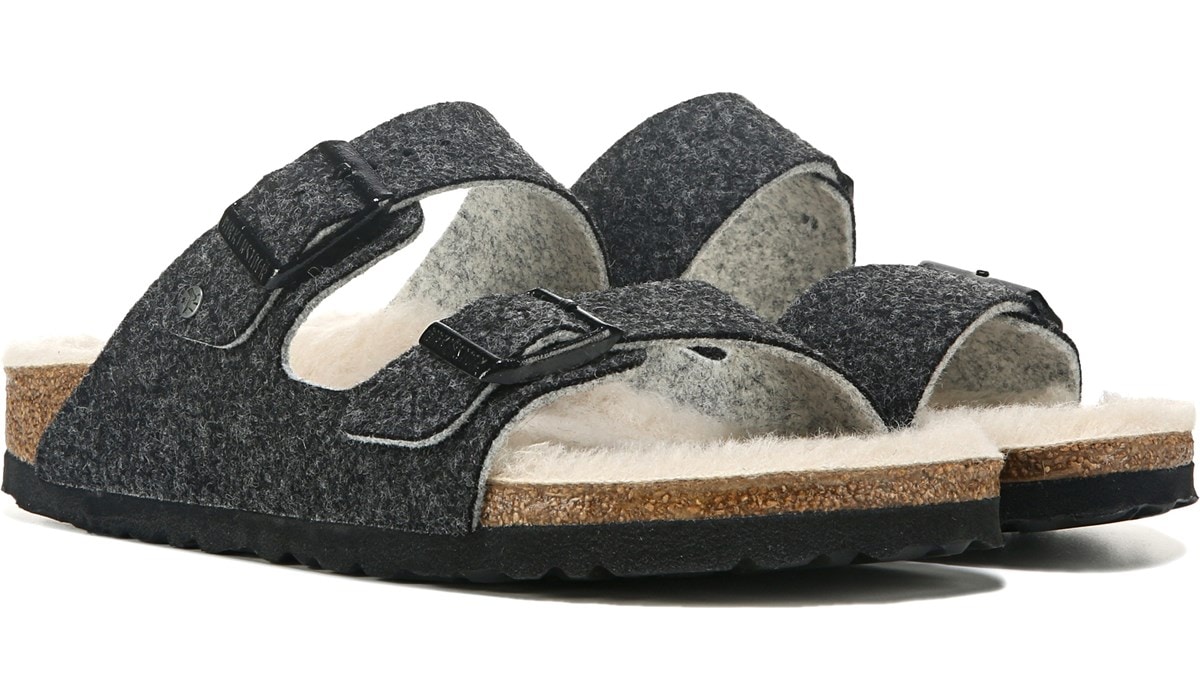 wool birkenstock sandals