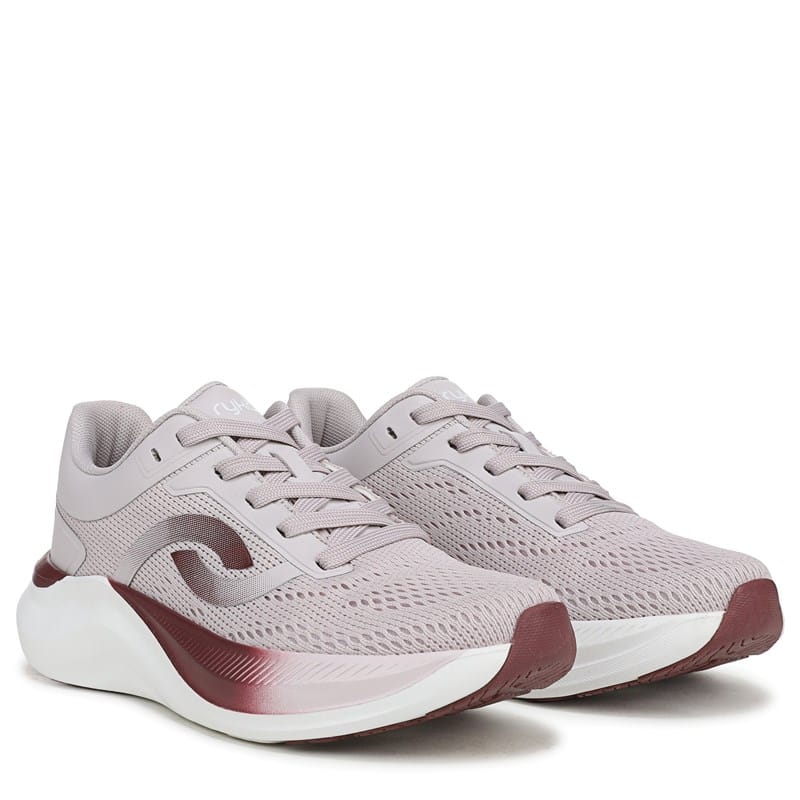 Ryka Women's Convoy Walking Sneakers (Lilac Grey Mesh) - Size 6.5 M