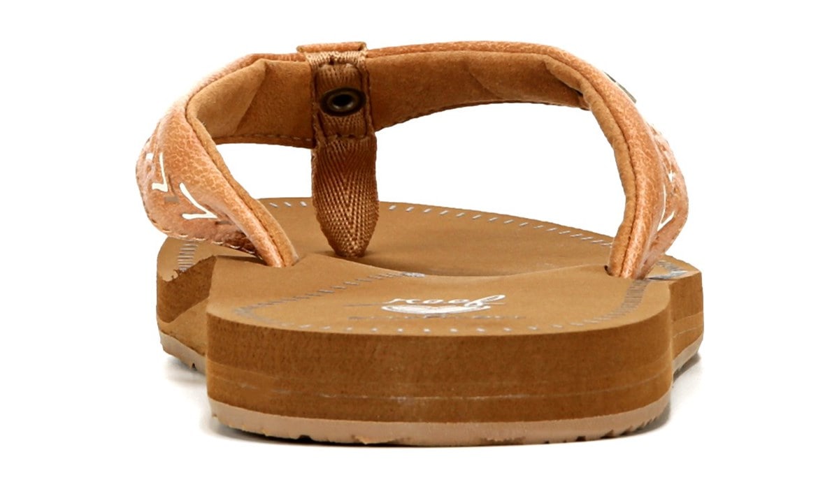REEF Women s Beachbreak Flip Flop Sandal Famous Footwear