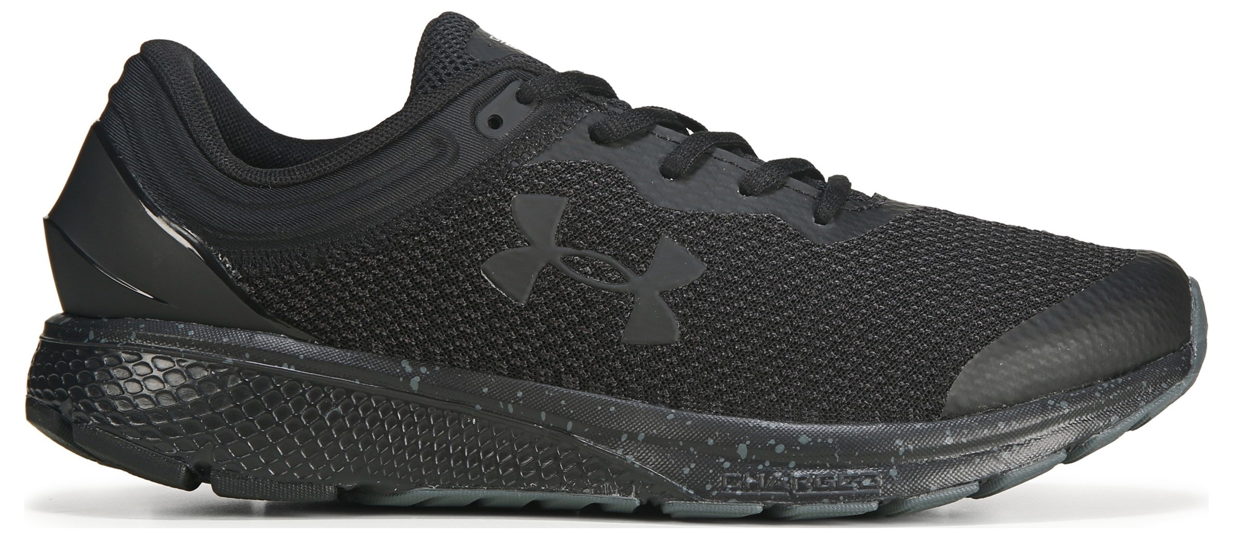 Black Sports Under Armour Mens Charged Escape 3 Running Shoes Trainers 