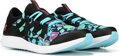 Under Armour Kids' Pre School Infinity Ts Wide Adjustable Closure Sneaker 