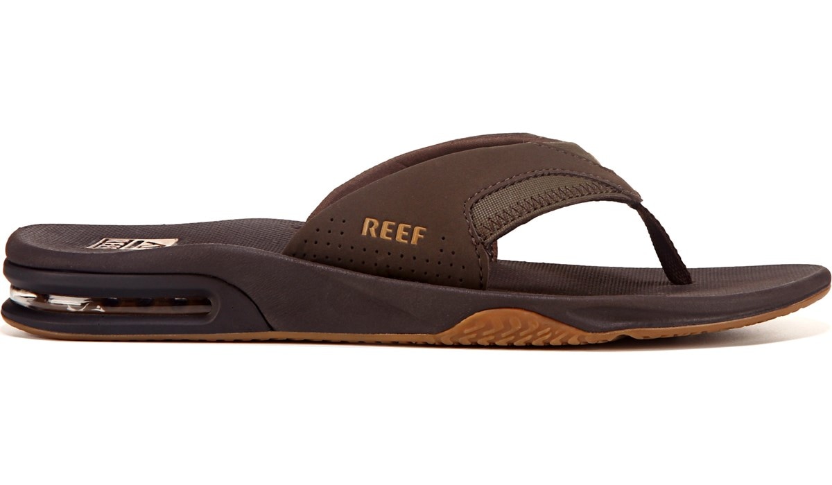 Reef Men s Fanning Flip Flop Sandal Famous Footwear